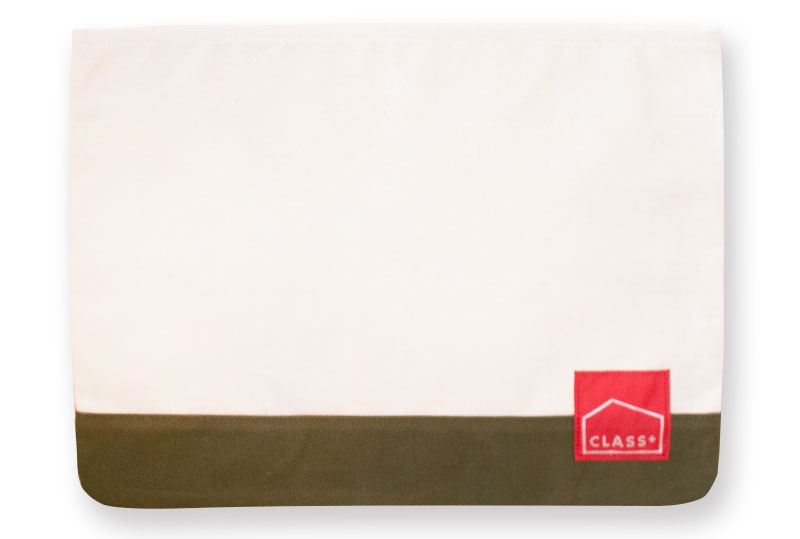 ブックケース［生成×モスグリーン］